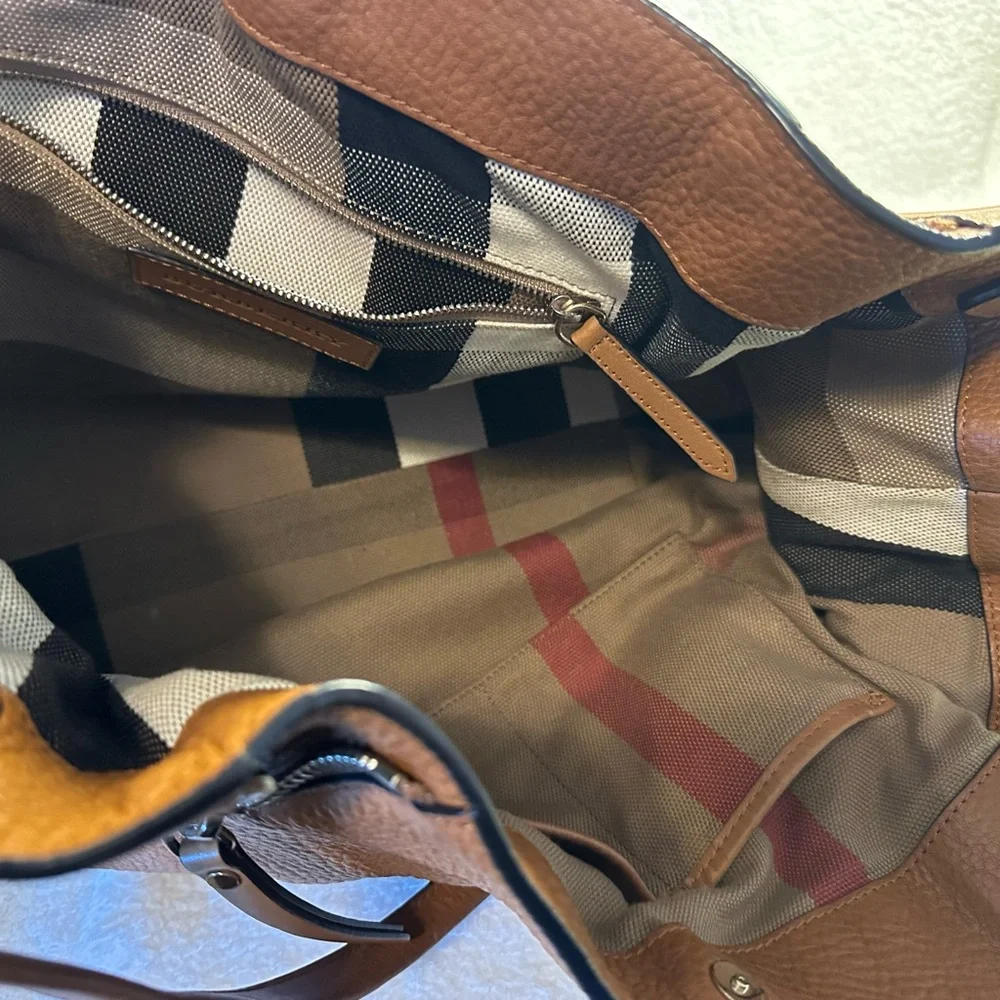 Burberry Maidstone tote medium house check - Picture 8 of 13